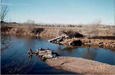 Henderson gage site before construction