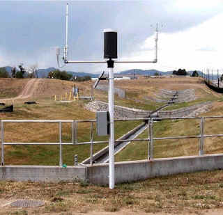 New ALERT weather station and stream gage at Marston Lake