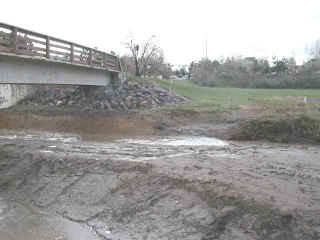 Willow Creek at Dry Creek Road after sediment removal.