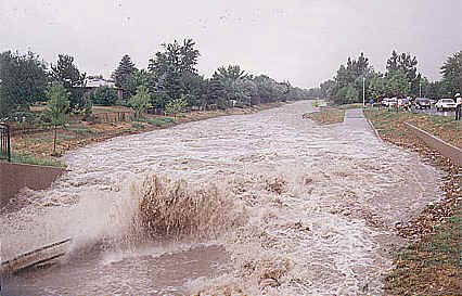 Goldsmith Gulch at Yale Avenue in Denver